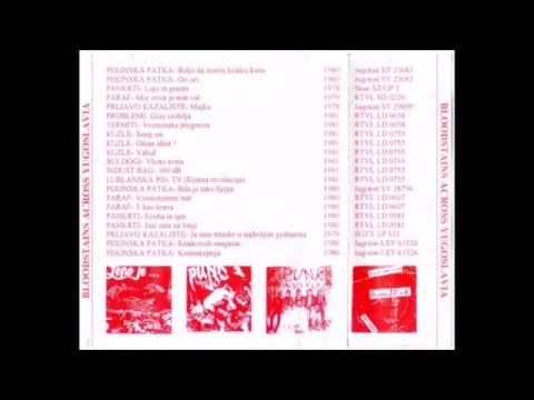 Bloodstains Across Yugoslavia – Vinyl (Red/White Cover, LP