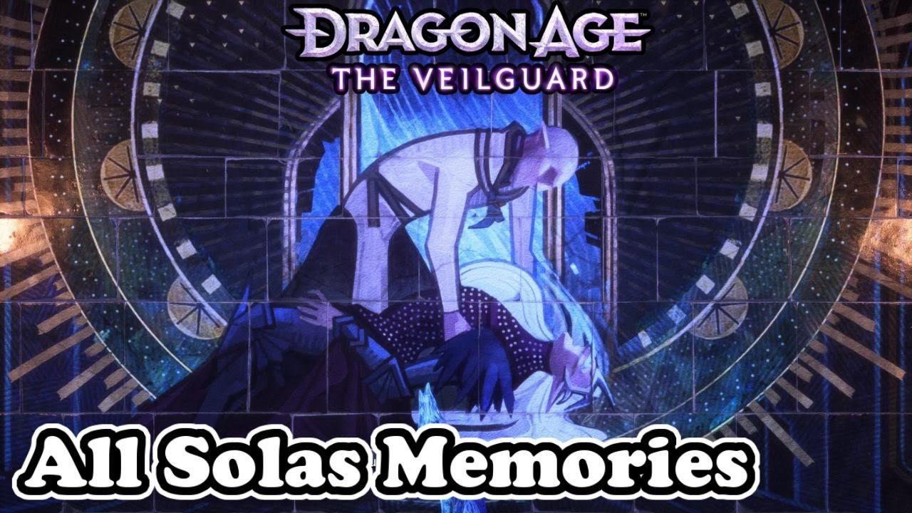All Solas Memories & Elven Gods Backstory Cutscene 【Dragon Age Veilguard】