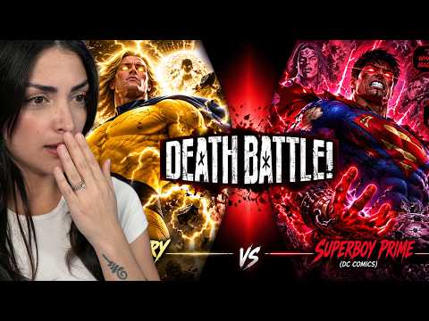Sentry vs Superboy Prime… This Fight Was UNHINGED | Death Battle Reaction