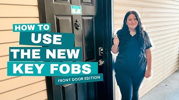 How to use Key Fob & KastleResident App on your front door!