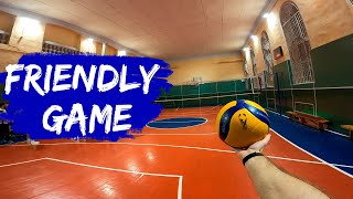 Волейбол от первого лица | «Dream Team» VS «Горизонт» | Товарищеская игра