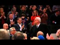 Phil jackson introduced to knicks fans at msg