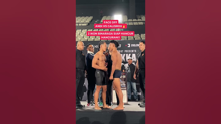 face to face Andi Cobra Vs Calisrox Byon combat 3