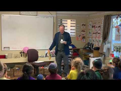 Kim Stafford Recites a Poem at Maimonides Jewish Day School