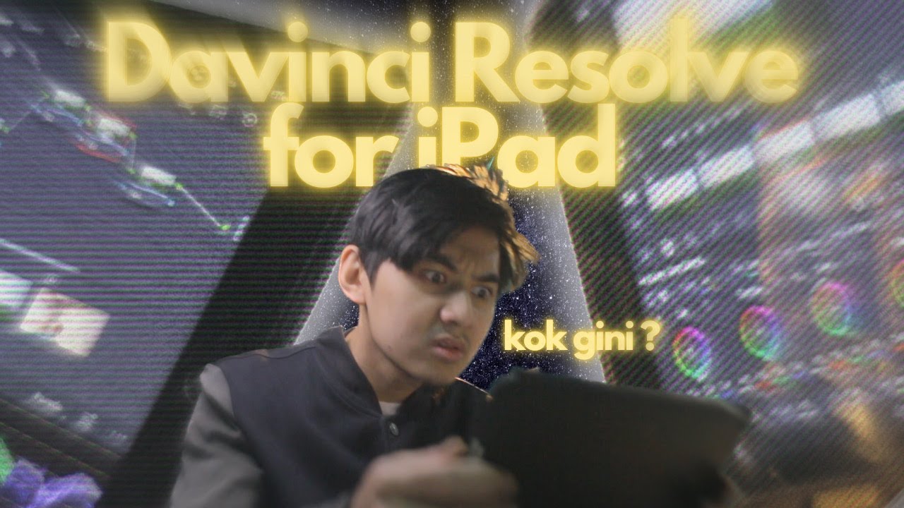 Mencoba DAVINCI RESOLVE di iPad 9! (kok begini ya?)