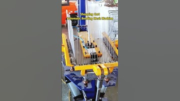Shopping Cart Automatic Bending Mesh Machine #wirebendingmachine  #meshbending #shoppingcart