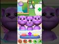 My Talking Tom 2 VS My Talking Tom | Purple Talking Tom Bath Challenge | 3 Talking Toms in Bathroom