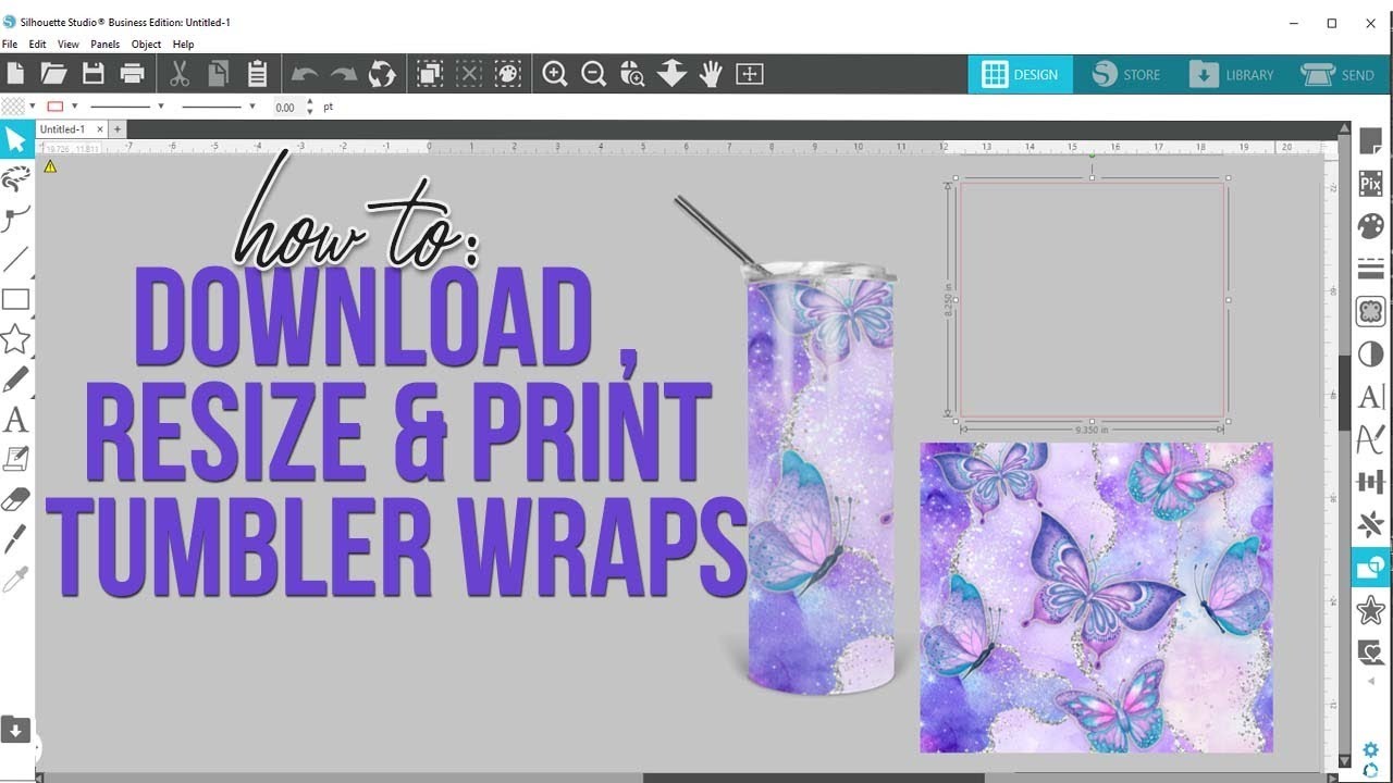 How to Do All Over 20 Oz Skinny Tumbler Sublimation in Mug Press