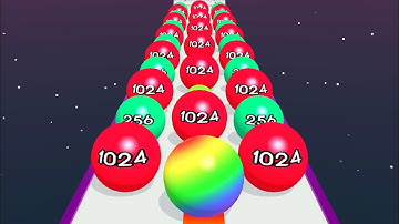 Speed Ball Run 2048 ✔️All Levels Gameplay - New Update Android, iOS