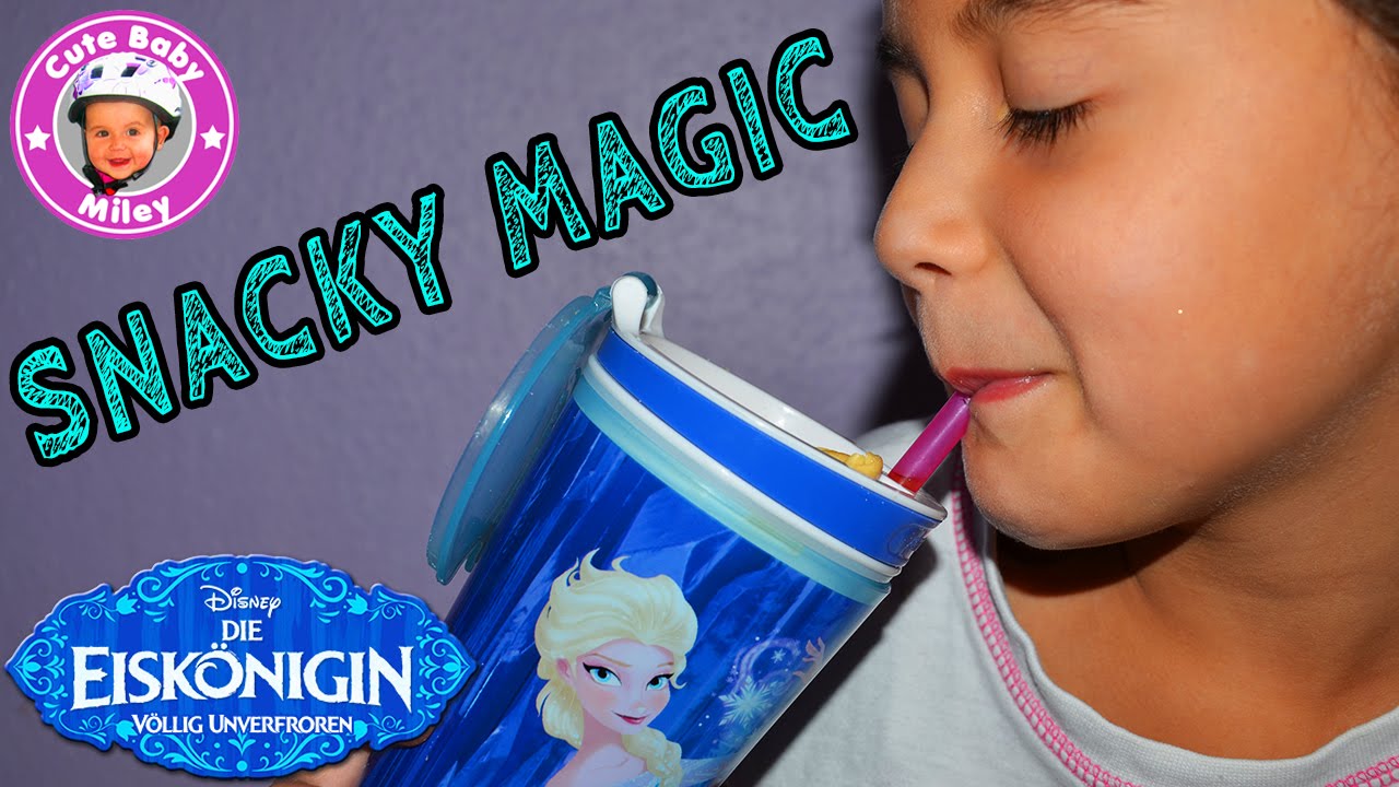 Snacky magic kids Eiskönigin Elsa - Snack und Drink Becher in