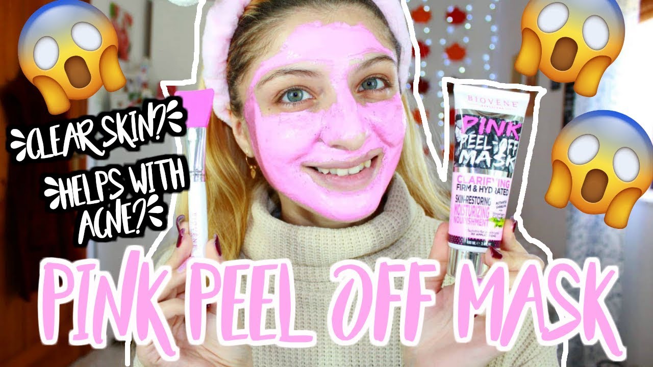 Download Biovene Barcelona Pink Peel Off Mask Demo Review Giveaway Kezziescorner Youtube PSD Mockup Templates