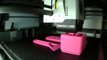 Bambu Carbon X1 Time Lapse of Scrappers and Gridfinity