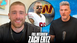 Zach Ertz Talks Joining Commanders & Reuniting With Kliff Kingsbury | Pat McAfee Show