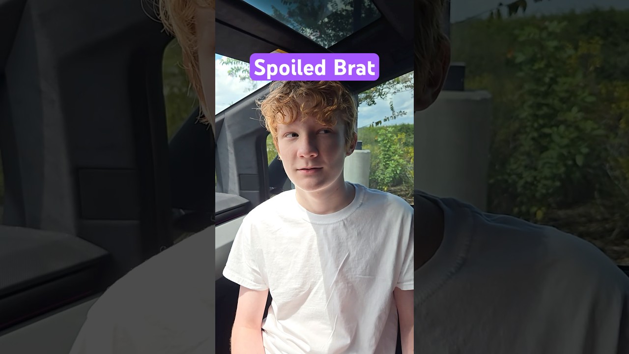 The Thing Next To You Is A Spoilt Brat 😵 