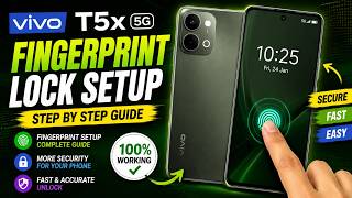 Vivo T5x 5G Me Fingerprint Lock Kaise Lagaye | Fingerprint Setup Step by Step (2026)