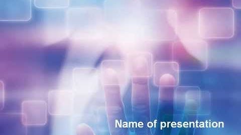 Interactive PowerPoint Template by PoweredTemplate.com