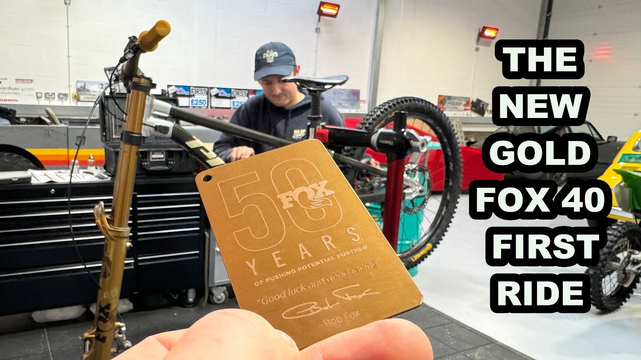 GOLD FOX 40 FIRST RIDE GRIP X2!
