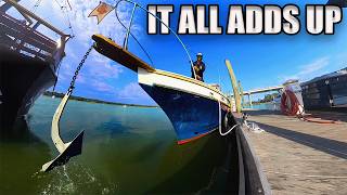 Chipping Away at My Off-Grid Trawler Refit + Windlass Test