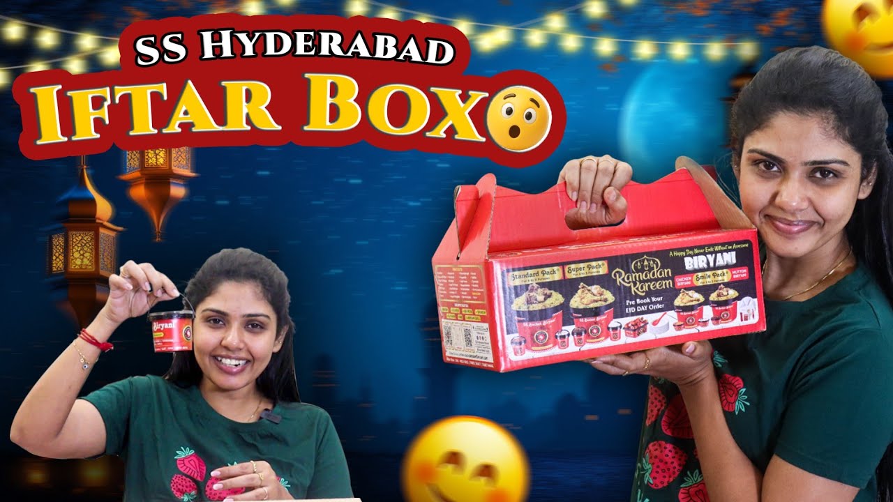 SS Hyderabad Iftar Box Review | Chennai Ramadan Special | Hema's Diary