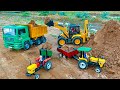 Jcb 5cx fully loading sand hmt tractor  sonalika rx60 tractormrdevcreators