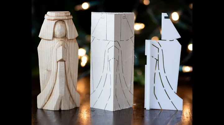How to Carve a Nativity Set Part 2 : Carving a Joseph from Basswood