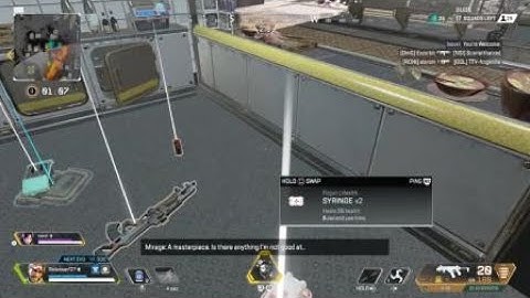 Wraith calls Mirage one of a kind| Apex Legends