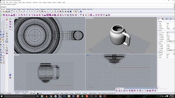 Model a mug with Rhinoceros