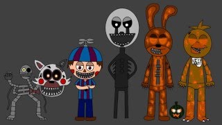 Fnaf 4 Halloween - Все Факты О Хеллоуиновских Кошмарных Аниматрониках! - Five Nights At Freddy's 4