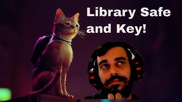 Stray How to find and open the Library Safe!! Keys Location Also!