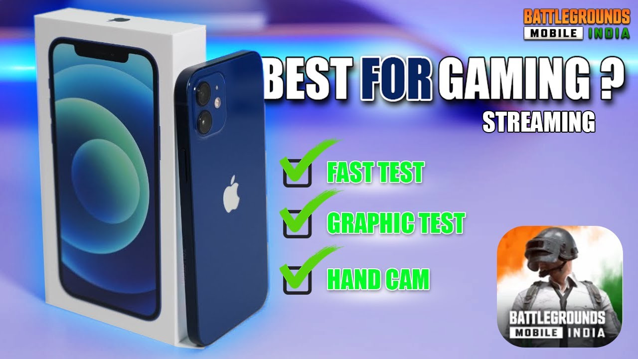 WORTH For GAMING? 😥 - iPhone 12 BGMI Test in 2023 | iPhone 12 BGMI Handcam Gameplay 2023