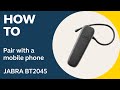 how to pair jabra bt2045