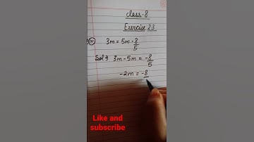 #shorts #class8#trending  #ncertsolution Exercise 2.3 question 10 ||shorts||#UKclasses