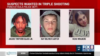Third suspect wanted in Ponchatoula triple shooting