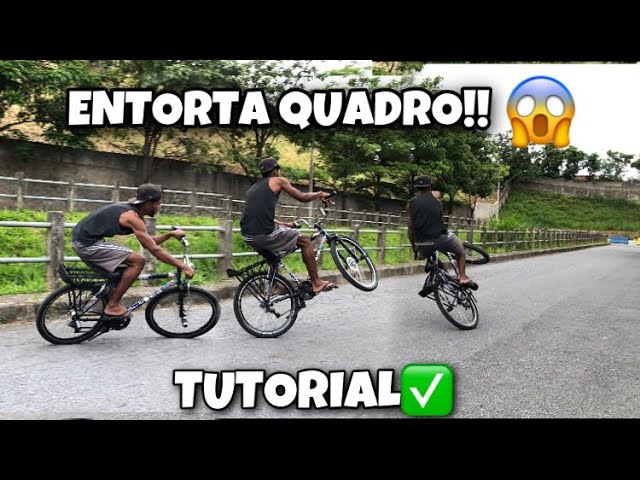 Novas mudanças na aro 24 estilo sp #bicicleta #grau