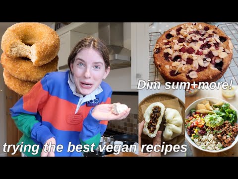 Cooking my subscribers recipes for a week *vegan edition*