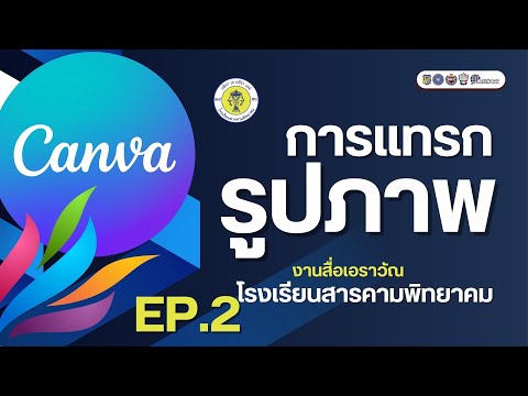 EP.2 การแทรกรูปภาพใน Canva | SPK. Canva Tutorial