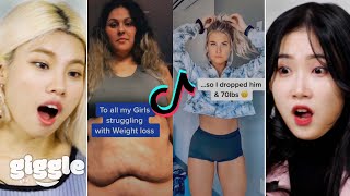 Koreans React to Body Trasformation TikTok that became viral!