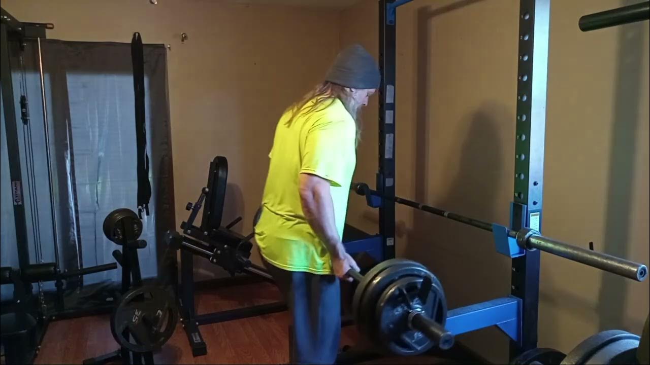 175lb x2 BarBell Cheat Curl 10 5 22 YouTube