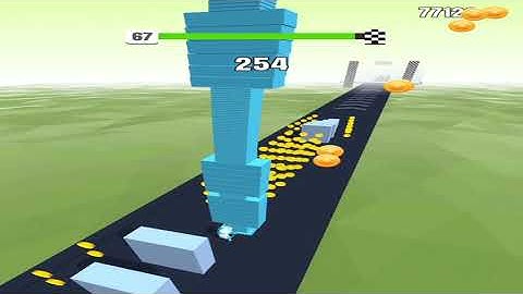 Stack Colors Level 67 - gameplay (ios android) walkthrough all levels