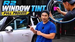 How to Tint Your Rivian R2 Side Windows (Step-by-Step)