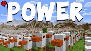 Why I Built 10,000 Seagulls in Minecraft Hardcore