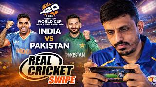 IND vs PAK T20 World Cup 2026 Live – Real Cricket Swipe Gameplay | India Pakistan 2026 Match screenshot 5