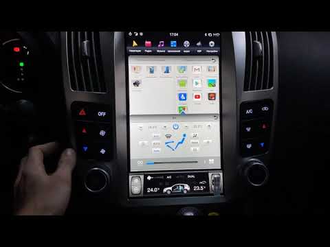Магнитола Tesla в Lexus RX 350/330/300 с 4Гб/32Гб памяти и процессором РХ6 Android тесла стиль style