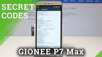 GIONEE P7 Secret Codes - Secret Menu / Advanced Info / Tricks