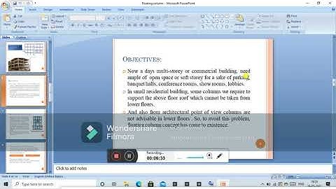 Floating Column My Video