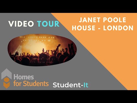 Janet Poole House - Homes For Students - Student Accommodation Tour - London