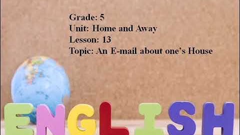 Excel 5. En email about one