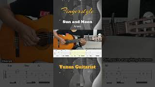 Sun and Moon – Anees - Fingerstyle Guitar Tutorial + TAB & Lyrics