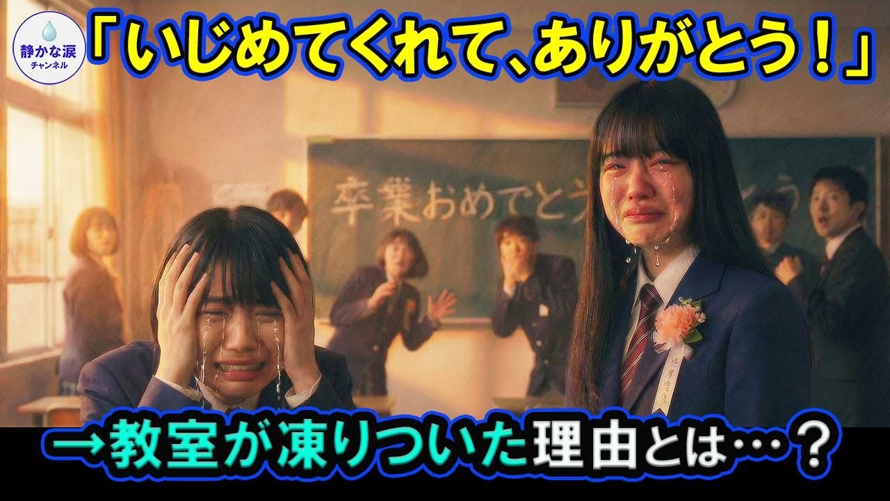 3年間いじめられた私が卒業式でいじめっ子に感謝した理由→彼女の「背中の傷跡」を見た時、涙が止まらなかった