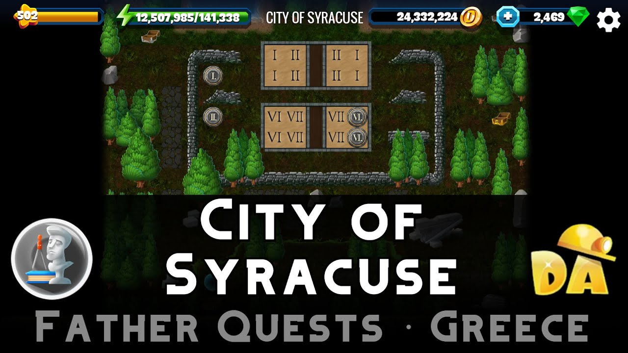 City of Syracuse | Father Greece #13 | Diggy's Adventure